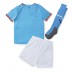 Cheap Manchester City Home Football Kit Children 2022-23 Short Sleeve (+ pants)